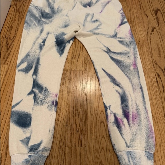 CASHMERE The Elder Statesman Multicolor Tie Dye Sweatpants XL L UNISEX - Picture 2 of 6